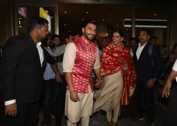 Bajirao Mastani return to Mumbai after marriage, see pics