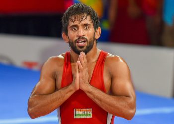 Bajrang Punia touched a new high in his career Saturday