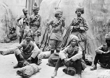 Indian soldiers serving in France were known for their fighting spirit