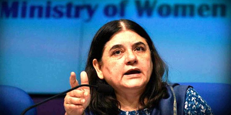 Union Women and Child Development Minister Maneka Gandhi