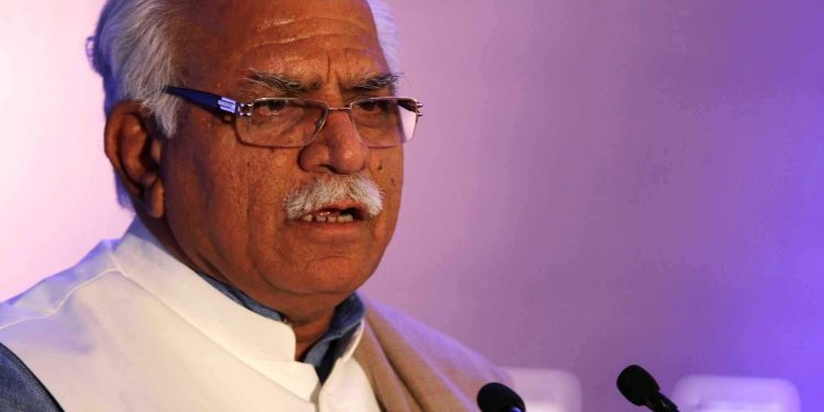 Haryana CM Manohar Lal Khattar