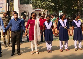 M’bhanj marks World Toilet Day with human chain, marathon