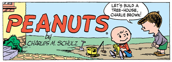 Peanuts comics