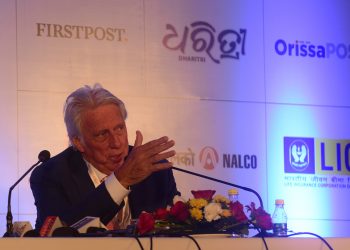 Jeff Thomson shares his expert opinion on fast bowling at ESLF in Bhubaneswar, Friday  