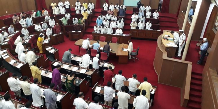 Uproar in Assembly over SC, ST issue; House adjourned till 3PM