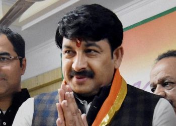 Delhi BJP chief Manoj Tiwari