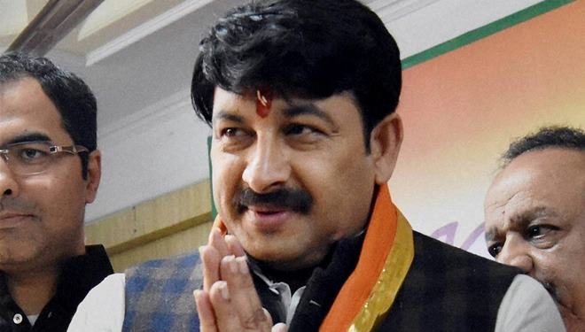 Delhi BJP chief Manoj Tiwari