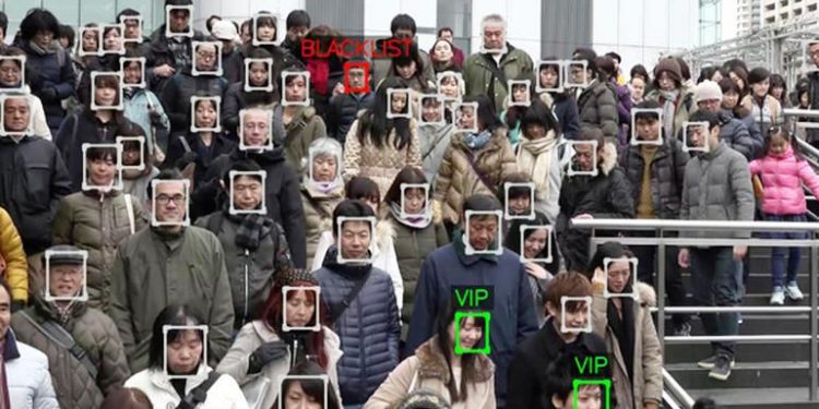 Representative image of Facial recognition system.
