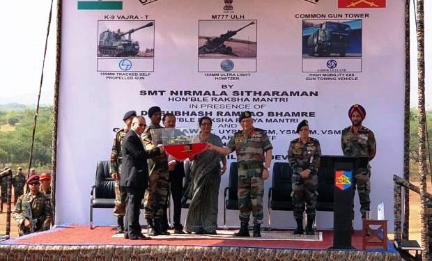 Deolali artillery centre inauguration.