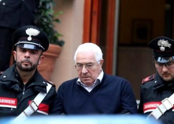 Settimo Mineo under arrest, 4 Dec 18