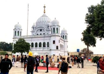 Darbar Sahib, the final resting place of first Sikh guru Guru Nanak Dev