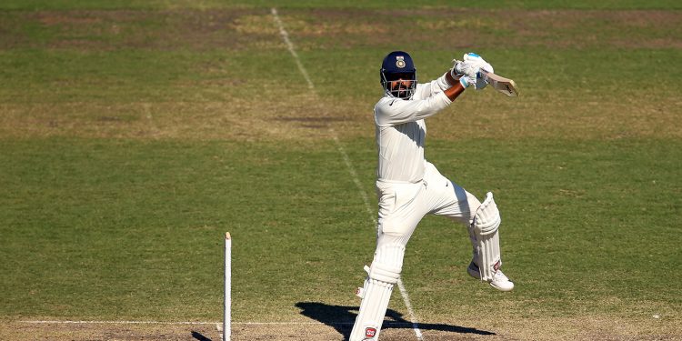 Murali Vijay plays a lofted cut en route to his century against CA XI at SCG, Saturday