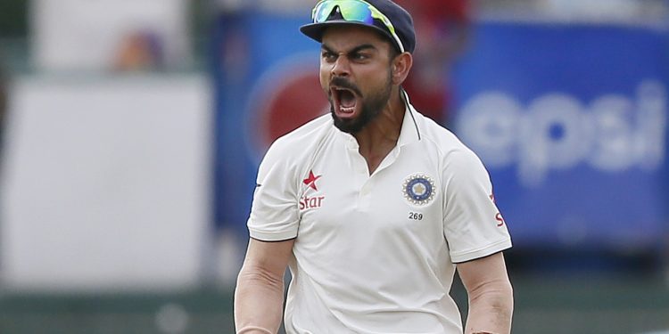 Virat Kohli aggressive