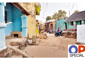 A view of Dhaulimuhan village in Khurda district