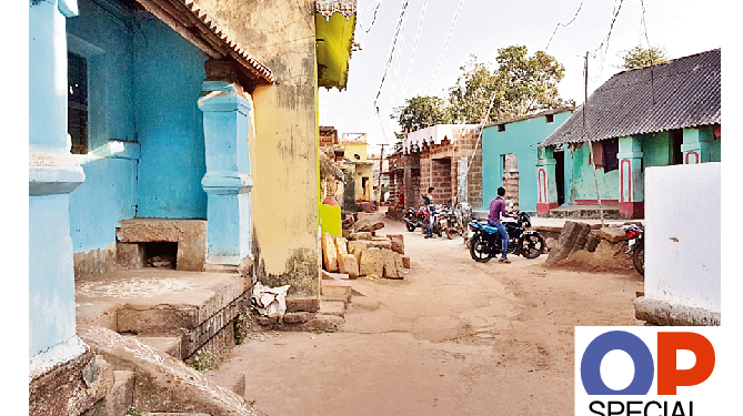 A view of Dhaulimuhan village in Khurda district