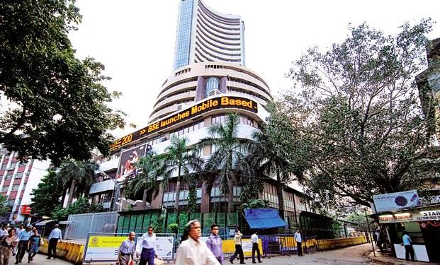 Sensex rises over 100 pts, Nifty above 11,850