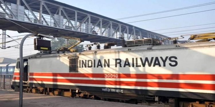 Indian Railway express 30018, Ghaziabad.