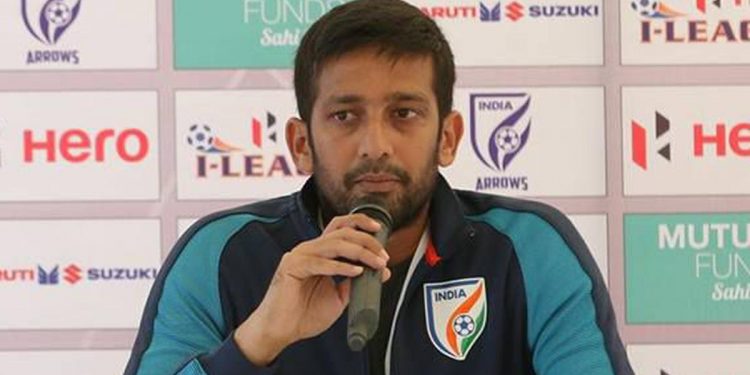 Indian Arrows coach Floyd Pinto