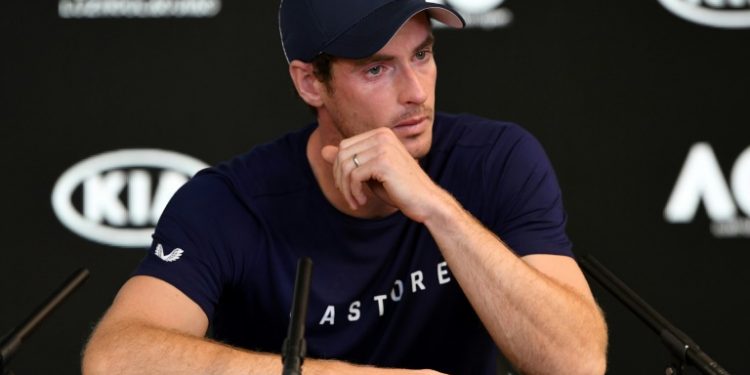 Former world number one and three-time Grand Slam winner Andy Murray breaks down in Melbourne as he says he will likely retire this year due to severe pain from a hip injury (AFP)