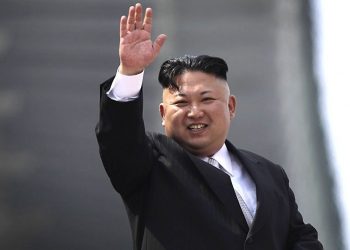 North Korean leader Kim Jong-un returned home Wednesday from Beijing by train (FILE PHOTO)
