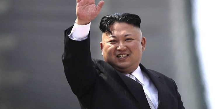North Korean leader Kim Jong-un returned home Wednesday from Beijing by train (FILE PHOTO)