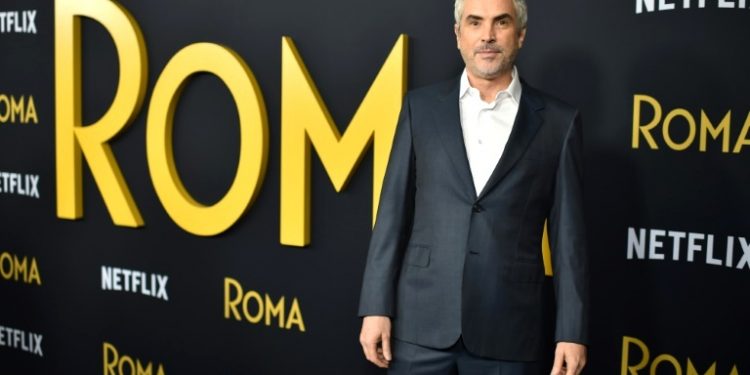 Alfonso Cuaron's intimate portrait of his childhood and the two women who raised him in "Roma" garnered the most Oscar nominations of any film in 2018, together with "The Favourite" (Robyn Beck)