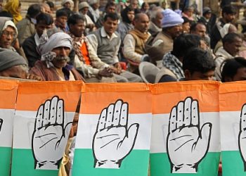 Attendees in an election rally in UP (File photo: PTI)