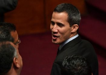 Juan Guaido, head of Venezuela's National Assembly head, is pushing for the removal of President Nicolas Maduro (AFP)