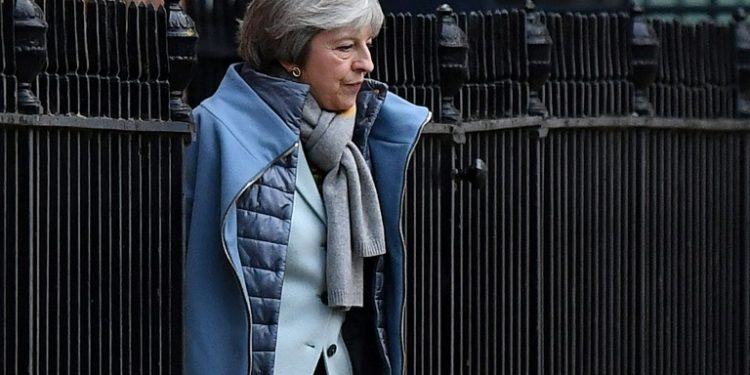 British Prime Minister Theresa May is scrambling to find a way ahead after MPs comprehensively rejected the deal she negotiated with the EU (Ben STANSALL)