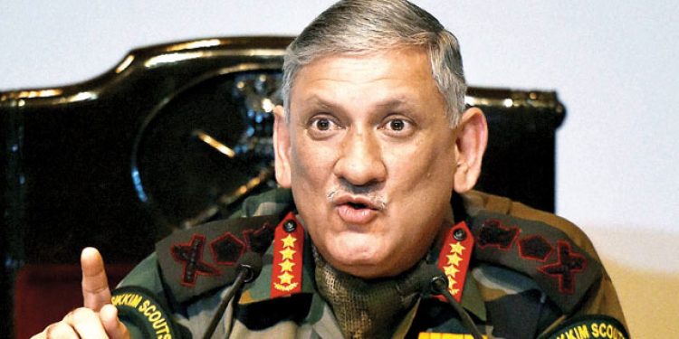 Army chief General Bipin Rawat