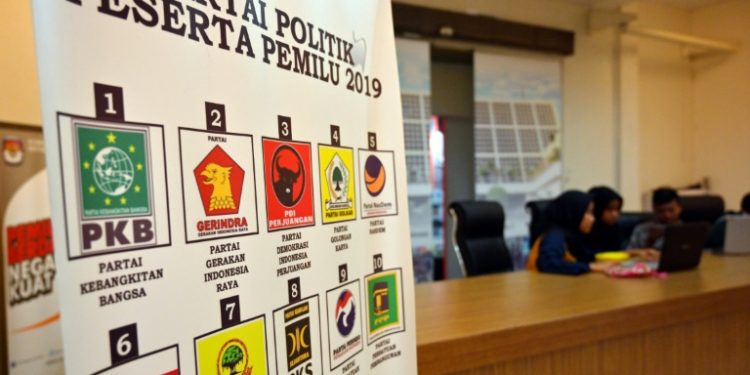 More than half the parties contesting Indonesia's upcoming elections are fielding candidates convicted of graft (AFP)