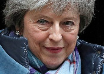 Britain's Prime Minister Theresa May has won parliament's backing to renegotiate her Brexit deal with the EU (AFP)