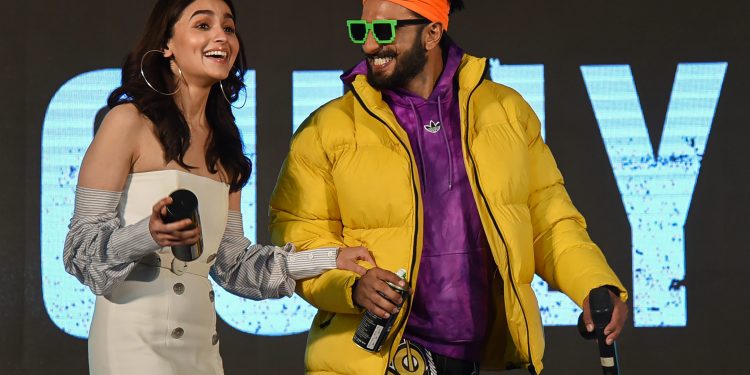 Mumbai: Bollywood actors Ranveer Singh and Alia Bhatt during the trailer launch of their upcoming Hindi film 'Gully Boy', directed by Zoya Akhtar, in Mumbai, Wednesday, Jan 9, 2019. (PTI)