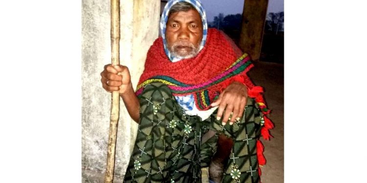 Vagabond Basudev Nayak from Junagarh block of Kalahandi district (PNN)