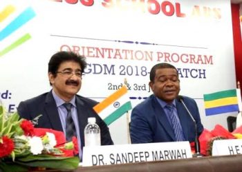 H.E. Desire Koumba at Asian Business School