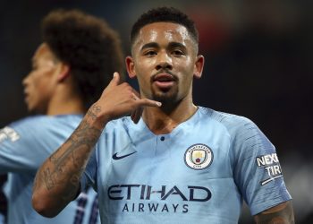 Gabriel Jesus scored two goals for Manchester City