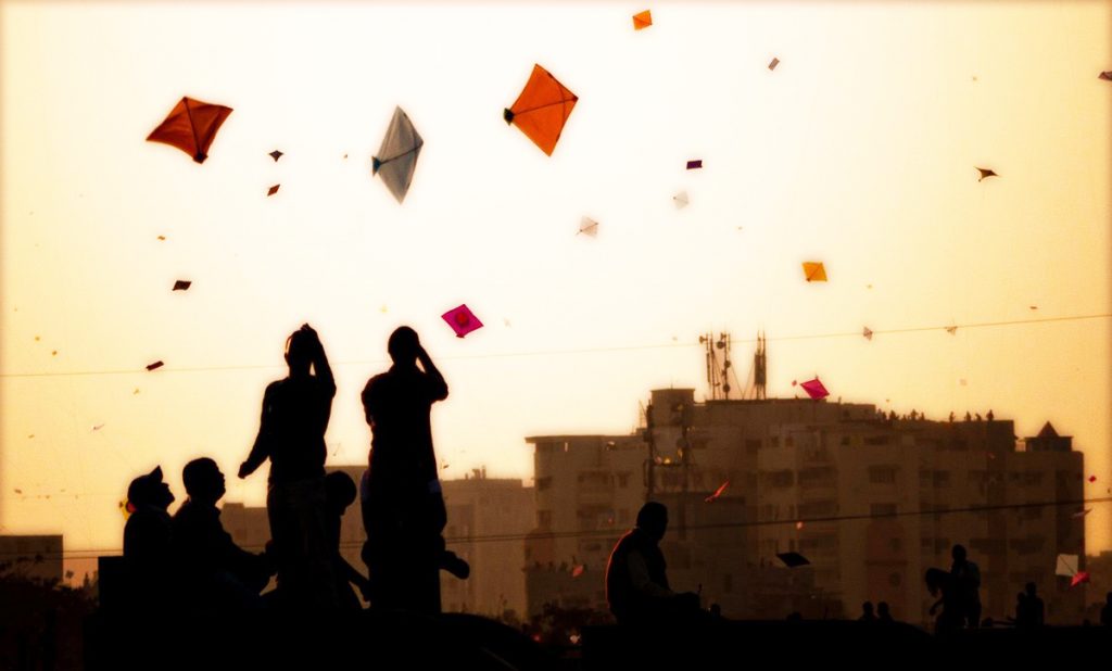 Kite Flying in Cuttack