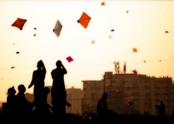 Kite Flying in Cuttack