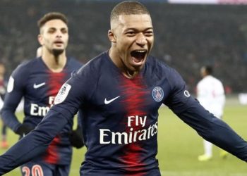 Kylian Mbappe scored a hat-trick for PSG