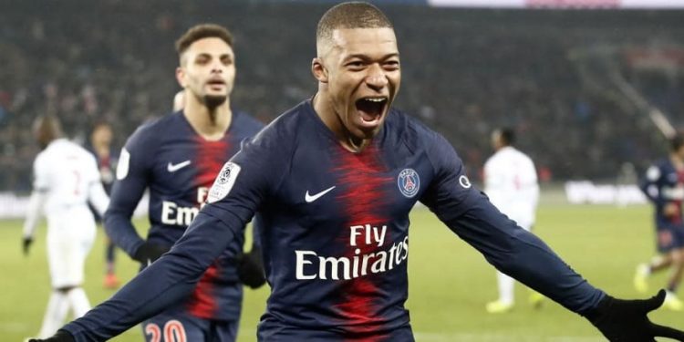 Kylian Mbappe scored a hat-trick for PSG