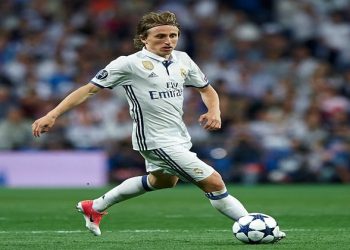 Luca Modric scored one of the goals for Real Madrid