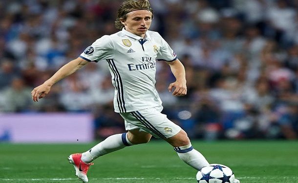 Luca Modric scored one of the goals for Real Madrid