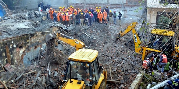 "Six bodies have been retrieved from the accident site so far. The rescue teams are still on job." (PTI)