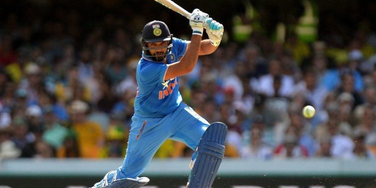 Rohit Sharma top scored for India
