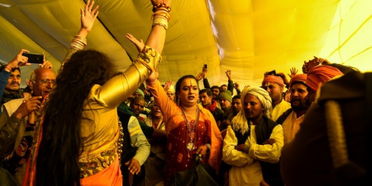 Hinduism has many references to transgenders, including gods and goddesses who belong to the third gender (AFP)