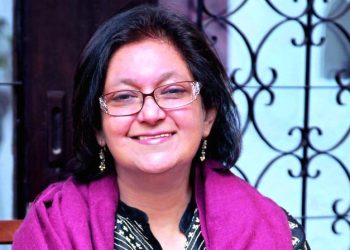 Writer Namita Gokhale, author of 'Things to Leave Behind'
