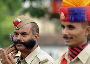 Police officers in Madhya Pradesh are given a slight pay upgrade for having a moustache. Their bosses believe that its lets them command more respect.