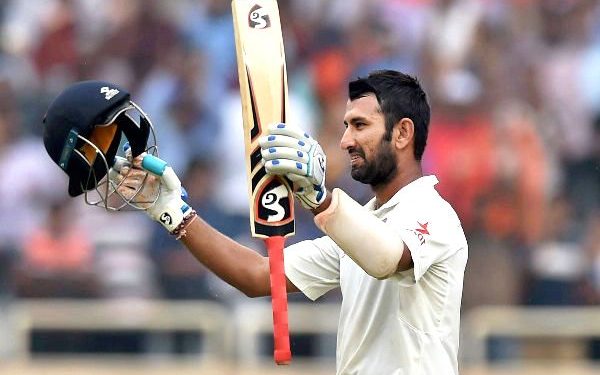 Cheteshwar Pujara missed a double ton as India posted a healthy 491/6 at tea on second day (PTI)