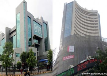 Sensex jumps over 100 pts; bank stocks rise