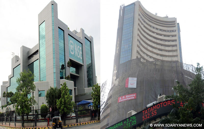 Sensex jumps over 100 pts; bank stocks rise